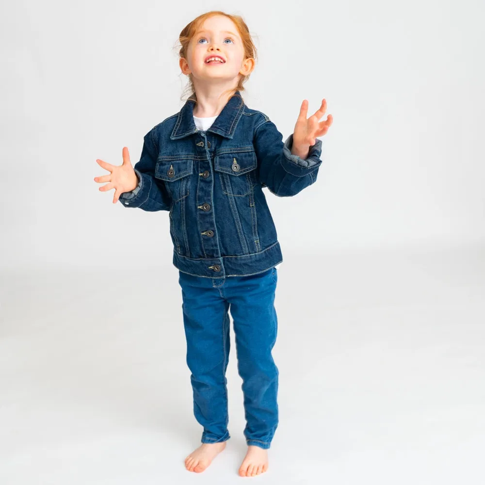 Sequin Eye Denim Jacket