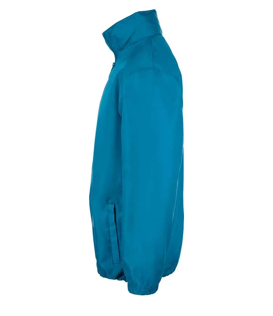 SOL'S Unisex Shift Windbreaker Jacket | Aqua