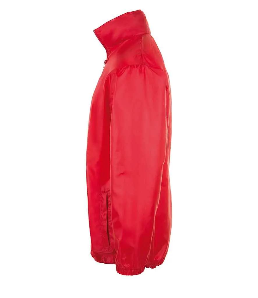 SOL'S Unisex Shift Windbreaker Jacket | Red