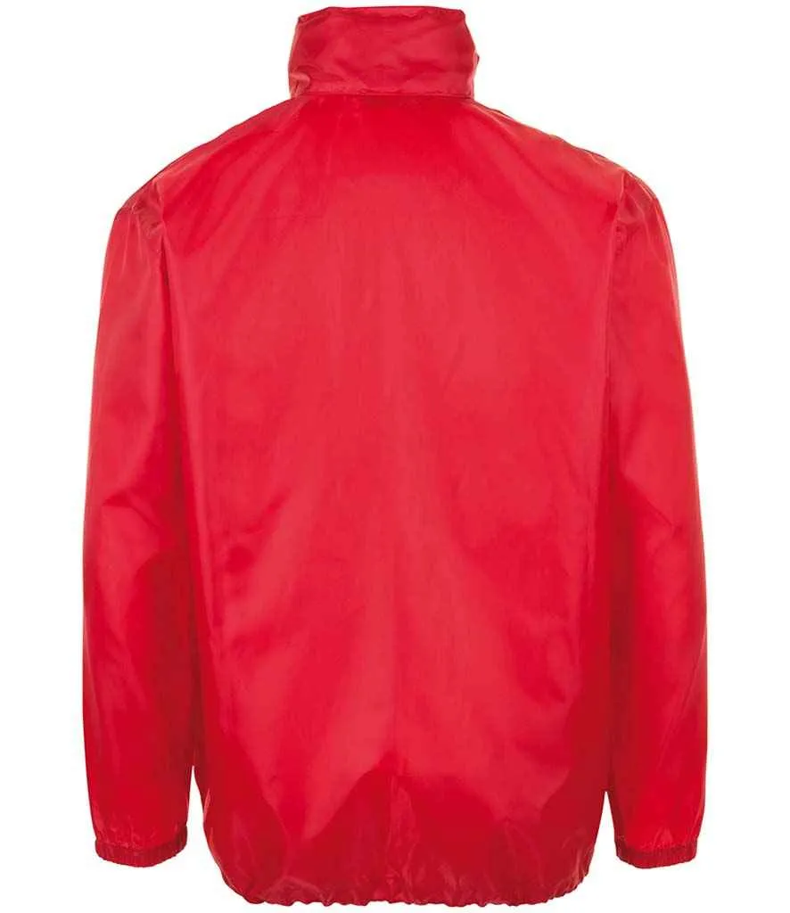 SOL'S Unisex Shift Windbreaker Jacket | Red