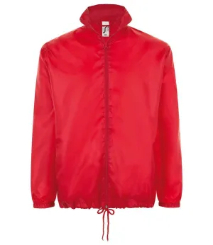 SOL'S Unisex Shift Windbreaker Jacket | Red