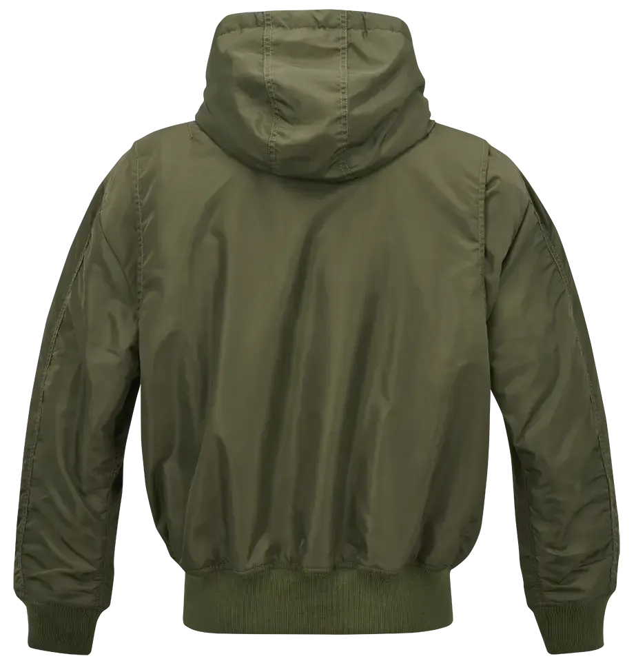 Teddy Fur-Infused Flight Jacket with Cozy Lining
