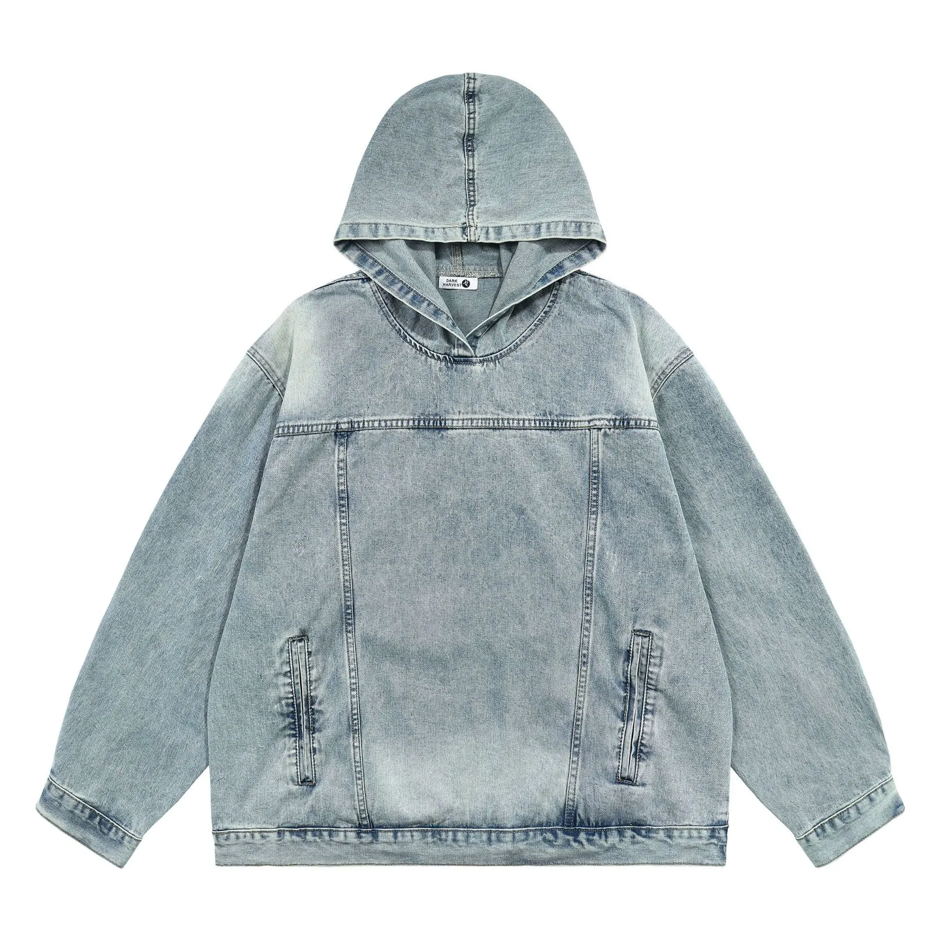 VINTAGE AMERINANA DENIM HOODED JACKET