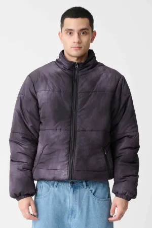 WAVE DYE PUFFA - OVERDYED BLACK