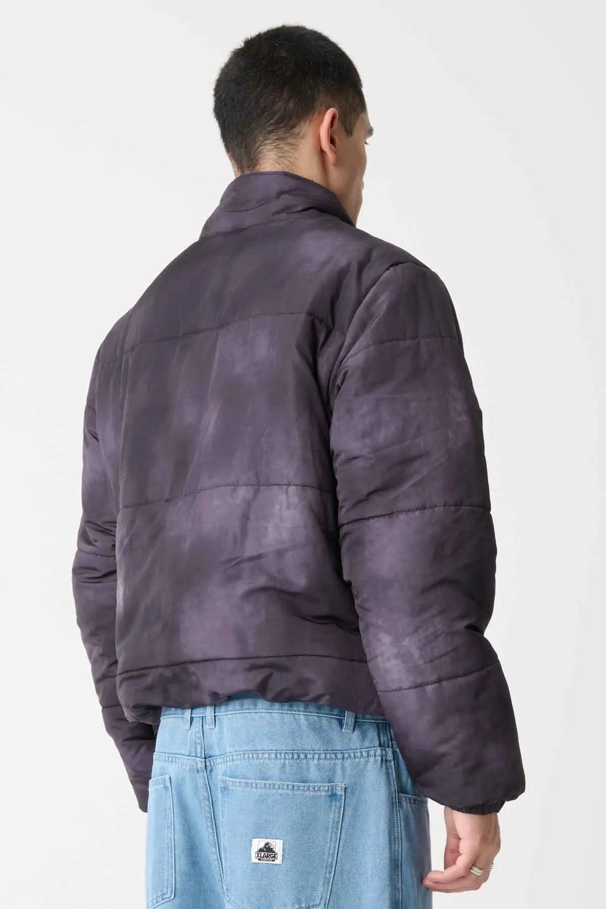 WAVE DYE PUFFA - OVERDYED BLACK