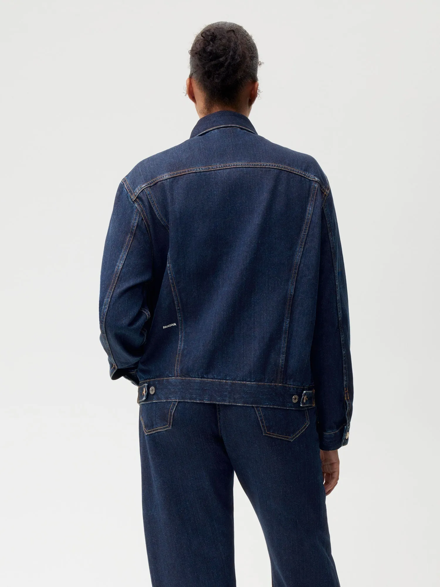 Womens Nettle Denim Jacket—rinse wash