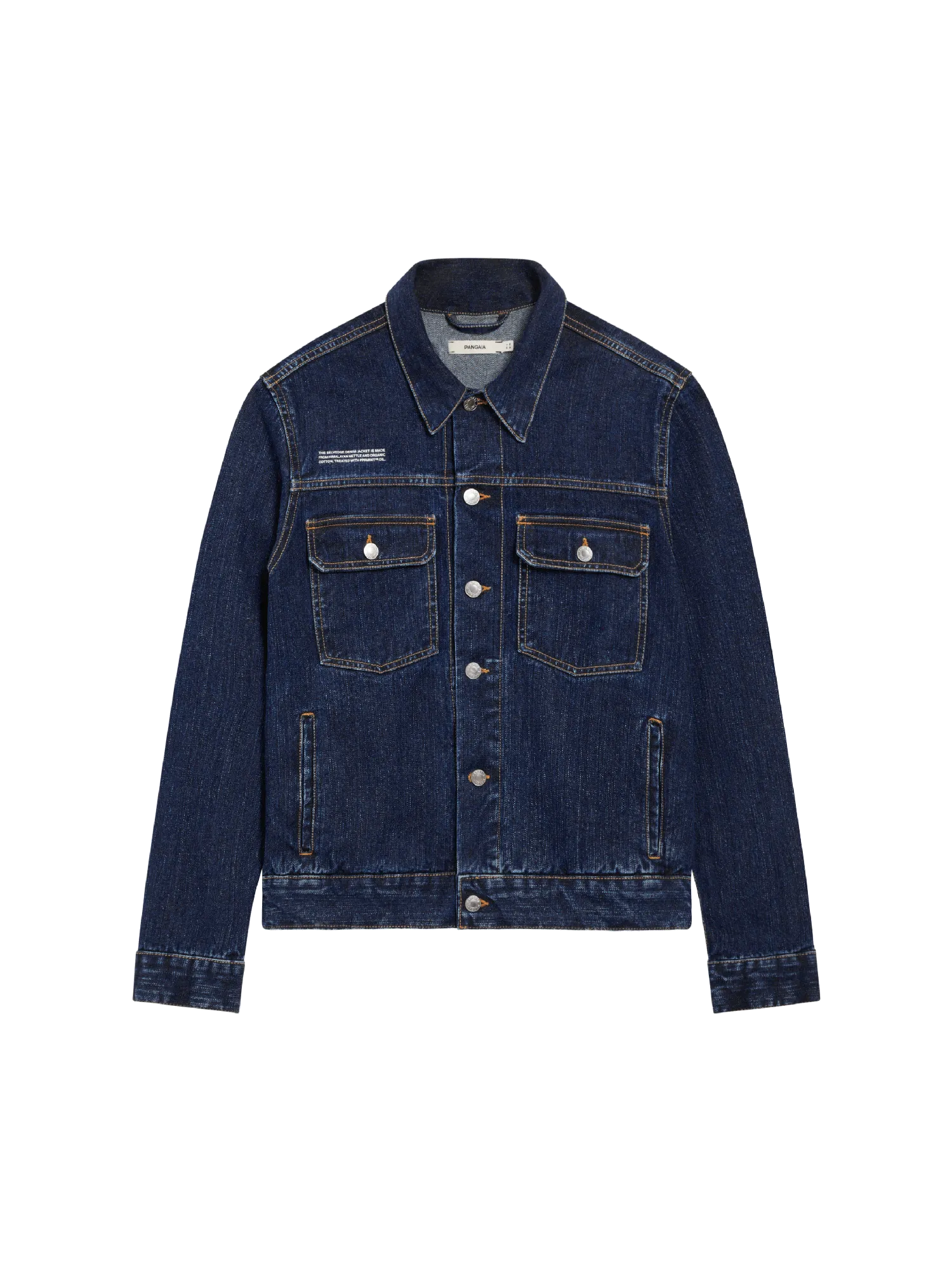 Womens Nettle Denim Jacket—rinse wash