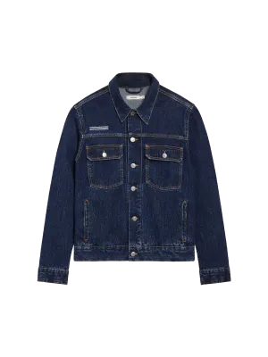 Womens Nettle Denim Jacket—rinse wash